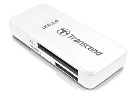 Фото: Transcend TS-RDF5W USB 3.0 White (TS-RDF5W)