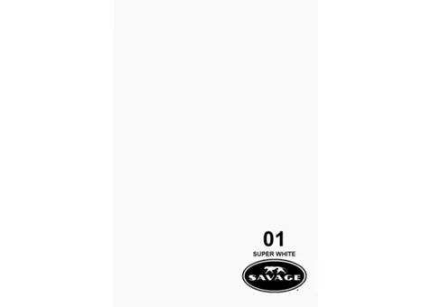Фото: Savage Widetone Super White 2,72x11м  (1-12)