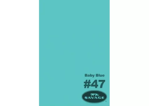 Фото: Savage Widetone Baby Blue 2,72x11м (47-12)