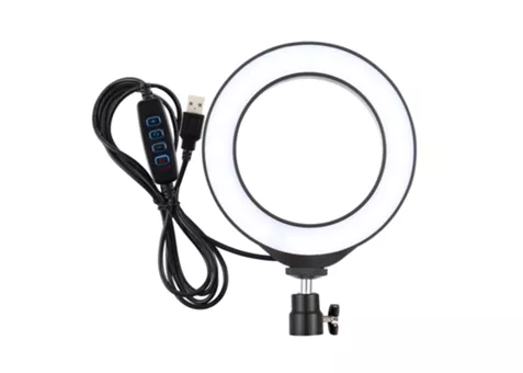 Фото: Puluz Кільцева USB LED лампа PU378 6.2"