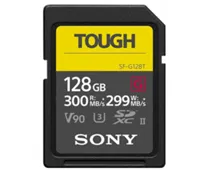 Фото: Sony 128GB SDXC C10 UHS-II U3 V90 R300/W299MB/s Tough (SF-G128T)