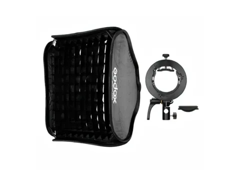 Фото: Godox Софтбокс Easy 80х80 + держатель S-type + соты (SFGV-8080)