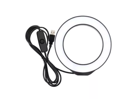 Фото: Power Plant Кільцева USB LED лампа PU421B 4.7"