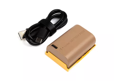 Фото: Power Plant Canon TLP-E6 2250mAh з кабелем Type-C