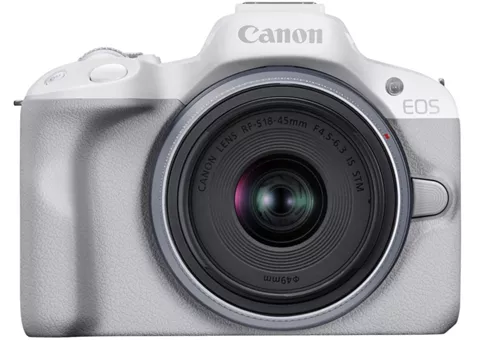 Фото: Canon EOS R50 Kit RF-S18-45mm White 5812C030