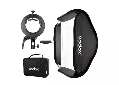 Фото: Godox SGUV6060 Софтбокс 60x60 + держатель S2-type (SGUV6060)