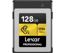 Фото: Lexar CFexpress 128GB Professional Type B GOLD Series LCXEXPR128G-RNENG