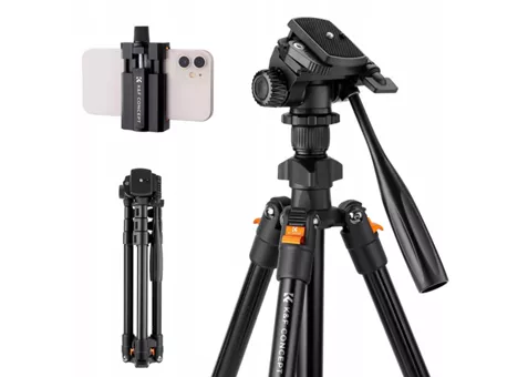 Фото: K&FConcept K234A0+Phone clip, max 3kg, h 162cm (KF09.115)