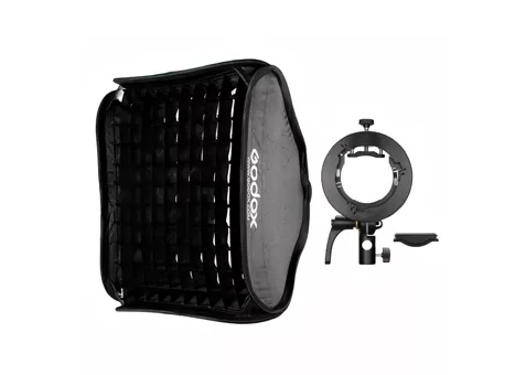 Фото: Godox Софтбокс 60x60 + держатель S2-type + соты (SGGV6060)