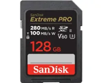 Фото: SanDisk SDXC 128GB Extreme Pro UHS-II U3 V60 R280/W100 (SDSDXEP-128G-GN4IN)
