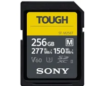 Фото: Sony SDXC 256GB C10 UHS-II U3 V60 R277/W150MB/s Tough (SF-M256T)