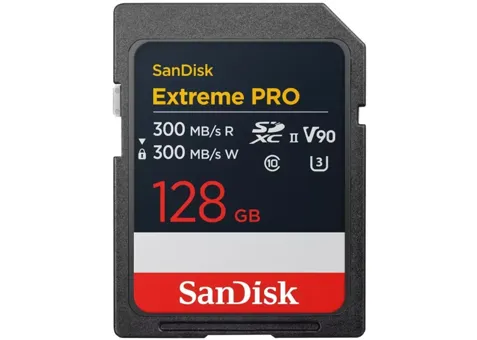 Фото: SanDisk SDXC 128Gb Extreme Pro UHS-II U3 V90 R300/W300MB/s (SDSDXDM-128G-GN4IN)