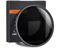 Фото: K&FConcept 58 mm ND2-ND400 Slim Variable/Fader NDX (KF01.1109)