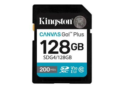 Фото: Kingston 128GB SDXC R200MB/s V30 UHS-I