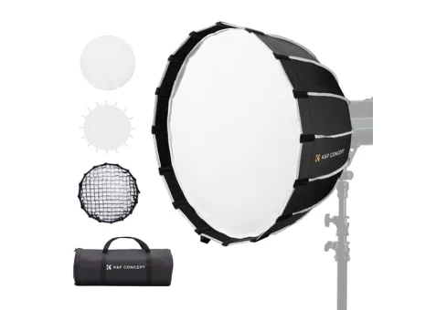 Фото: K&FConcept 60 см Parabolic softbox Bowens Mount (KF18.0008)