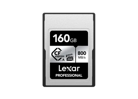 Фото: Lexar CFexpress Type A 160GB Professional SILVER Series - 160GB (LCAEXSL160G-RNENG)