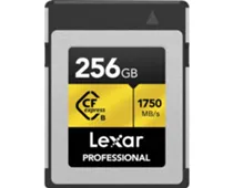 Фото: Lexar CFexpress  256GB Professional Type B GOLD Seriess LCXEXPR256G-RNENG