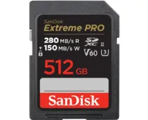Фото: SanDisk 512GB SDXC Extreme Pro UHS-II U3 V60 Class 10 (SDSDXEP-512G-GN4IN)