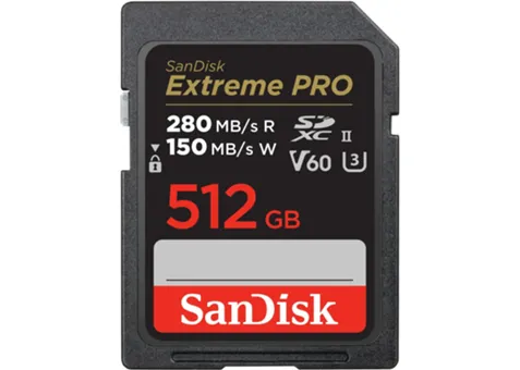 Фото: SanDisk SDXC Extreme Pro UHS-II U3 V60 Class 10 (SDSDXEP-512G-GN4IN)