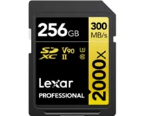Фото: Lexar 256 GB SDXC Professional 2000x V90 (260/300 МБ/с) LSD2000256G-BNNNG